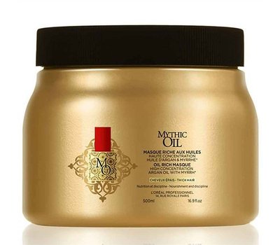 Питательная маска для жестких и плотных волос - L'Oreal Professionnel Mythic Oil Rich Masque 122694