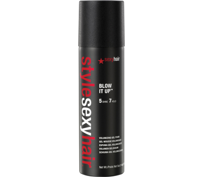 Гель-пена для укладки Sexy Hair Blow It Up Volumizing Gel Foam 198430