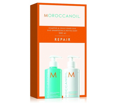 Набор Восстановление (шампунь + кондиционер) Moroccanoil Moisture Repair Shampoo