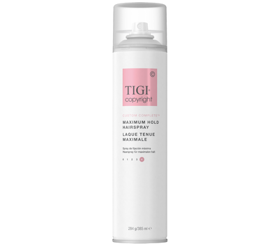 Лак суперсильной  фиксации волос Tigi Copyright Maximum Hold Hairspray