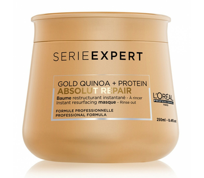 Восстанавливающая маска с золотой текстурой Loreal Absolut Repair Gold Quinua + Protein