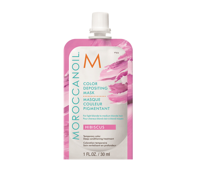 Тонирующая маска Гибискус - Moroccanoil Color Depositing Mask Hibiscus
