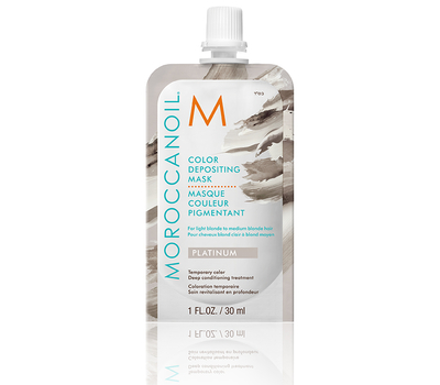 Тонирующая маска Платина - Moroccanoil Color Depositing Mask Platinum