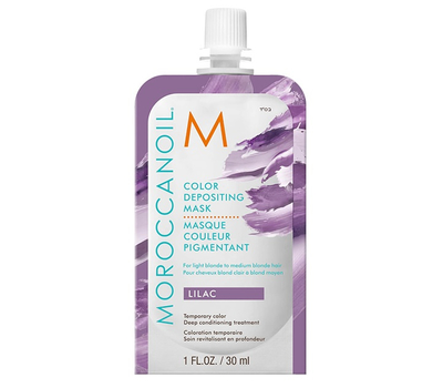 Тонирующая маска Пастельно-лавандовый Moroccanoil Color Depositing Mask Lilac