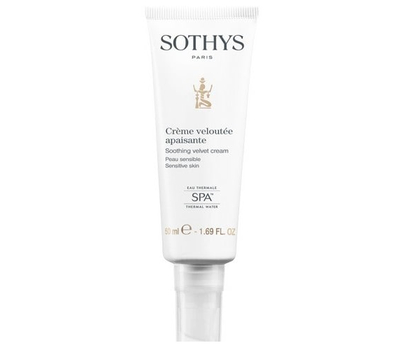 Успокаивающий крем для чувствительной кожи Sothys Soothing Velvet Cream