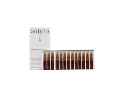 Сыворотка увлажняющая для ухода за сухой кожей лица Sothys Moisturizing Ampoules