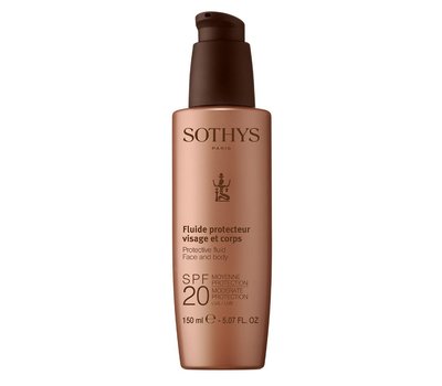 Молочко с SPF 20 для лица и тела Sothys Sun Care Protective Fluid Face And Body SPF 20