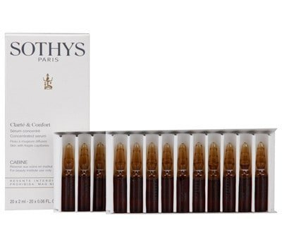 Сыворотка концентрированная для укрепления и защиты сосудов Sothys Clarte & Confort Concentrated